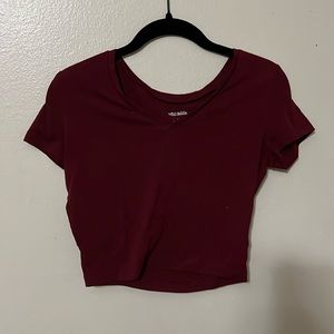 red drop tshirt/baby tee